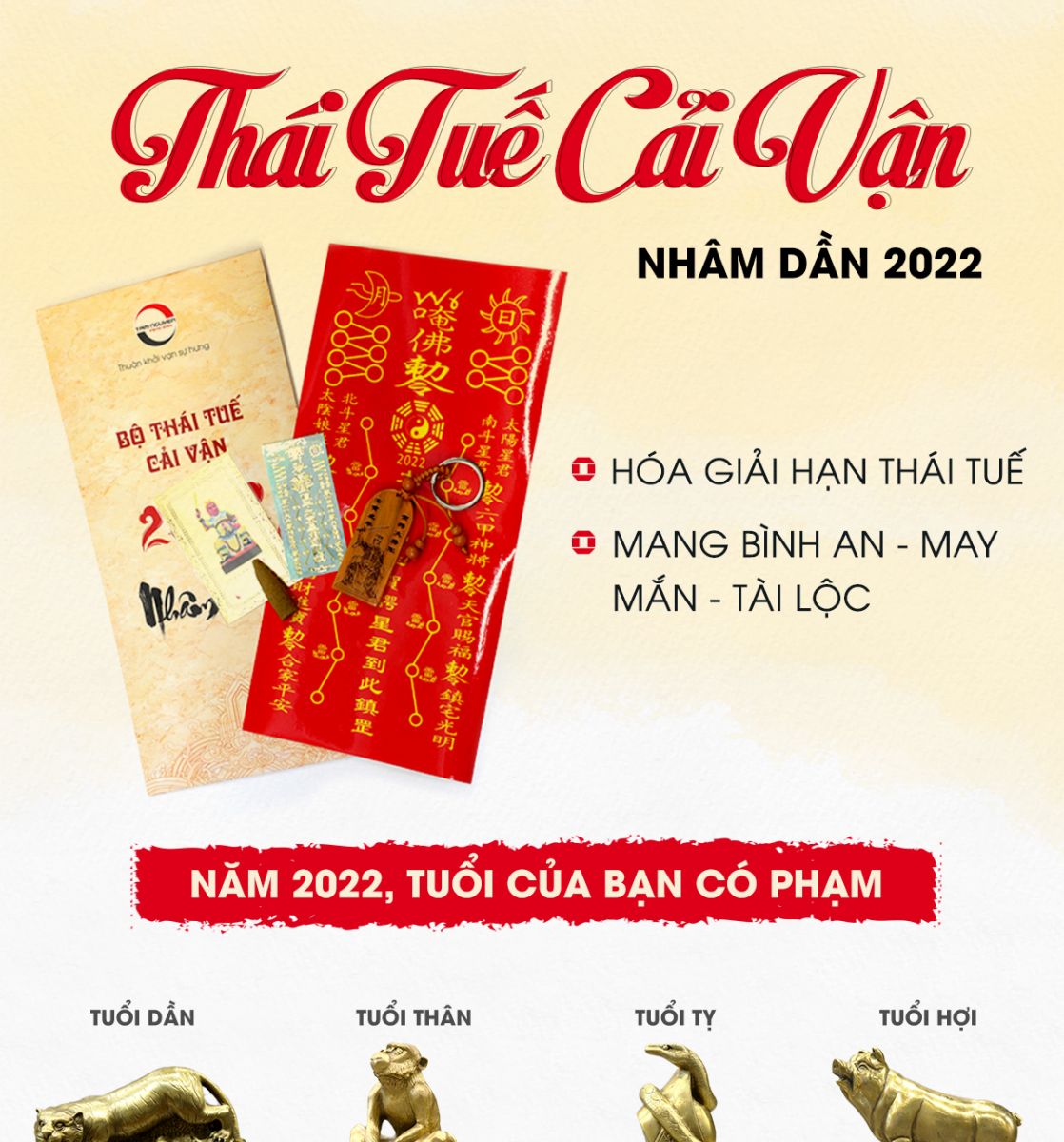 Bộ Thái Tuế Cải Vận Nhâm Dần 2022